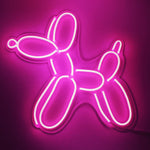 Koons Style Balloon Dog - Custom LED Neon-Style Sign