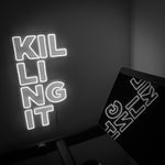 KILLING IT - Custom LED Neon-Style Home Gym Sign