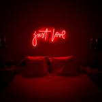 Just Love - LED Neon-Style Sign