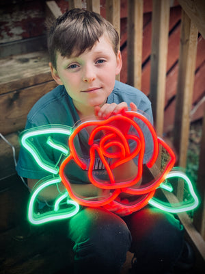 Neon Rose Light – A Light To Remember