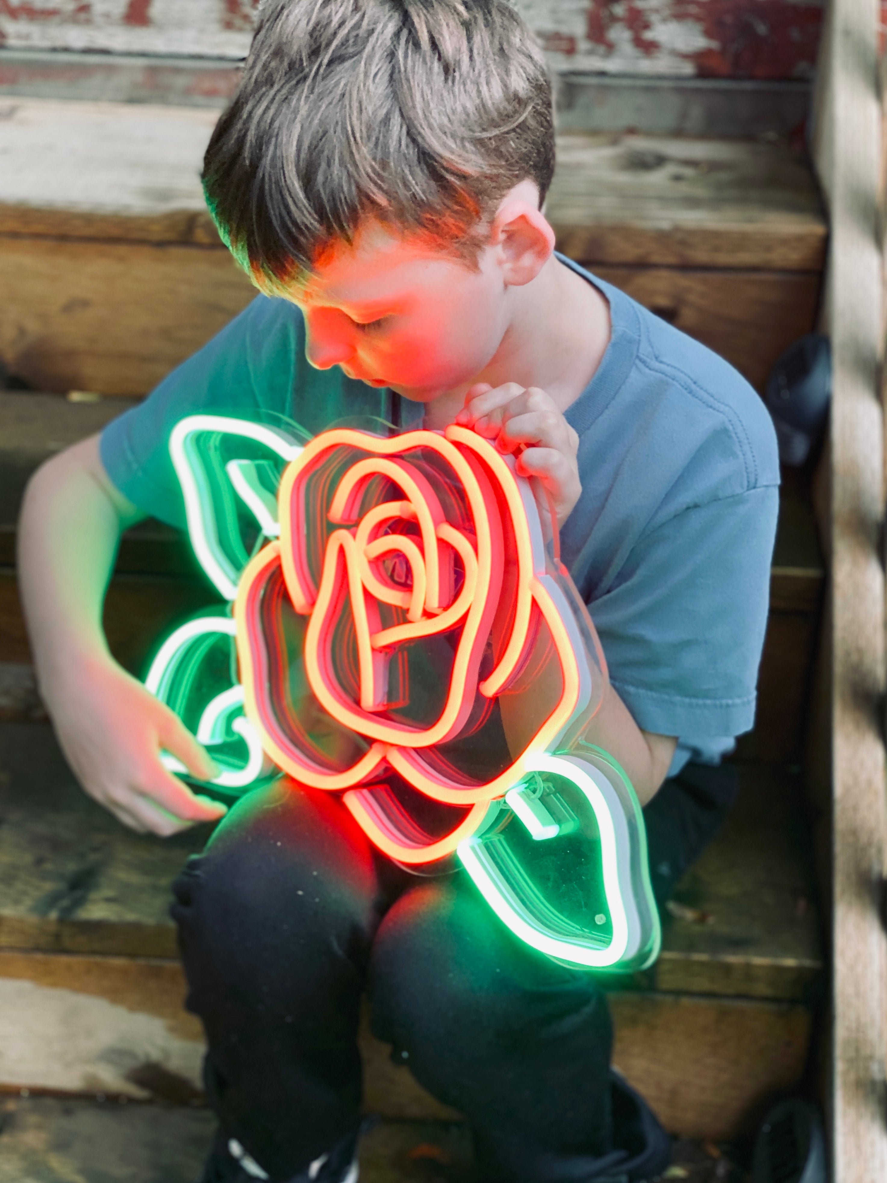 Rose - Custom LED Neon-Style Picture Sign