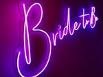 Bride to Be Neon Wedding Sign 2