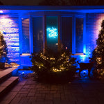 Custom Christmas Neon-Style LED Sign - Peace on Earth