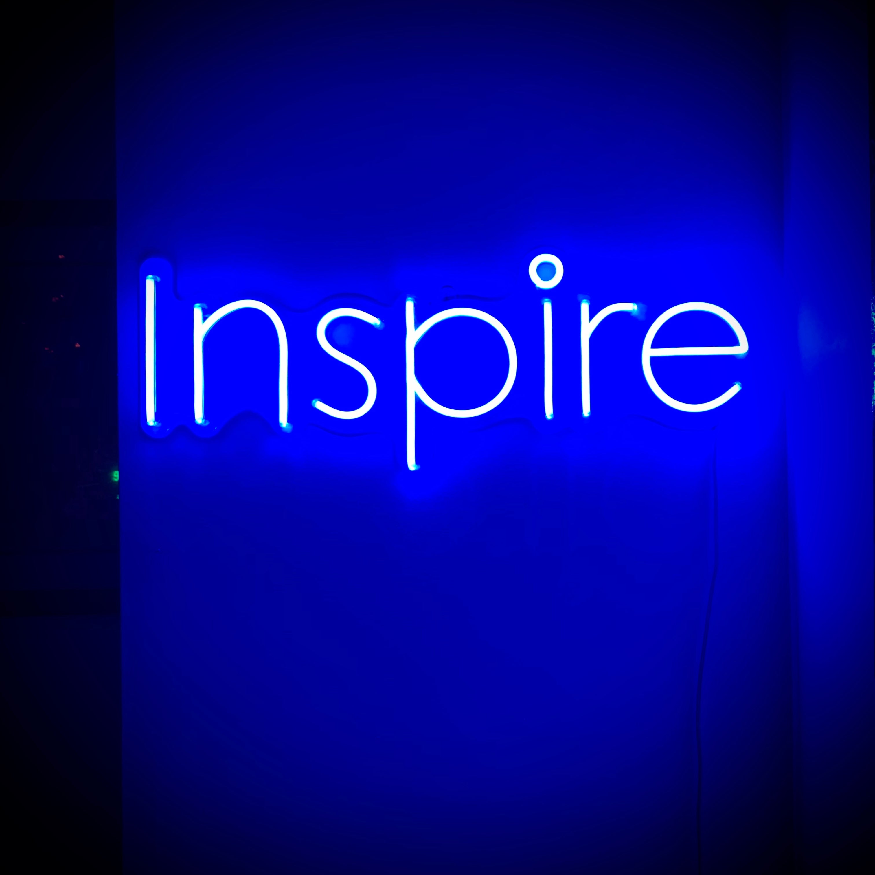 Inspire - Custom LED Neon-Style Word Sign