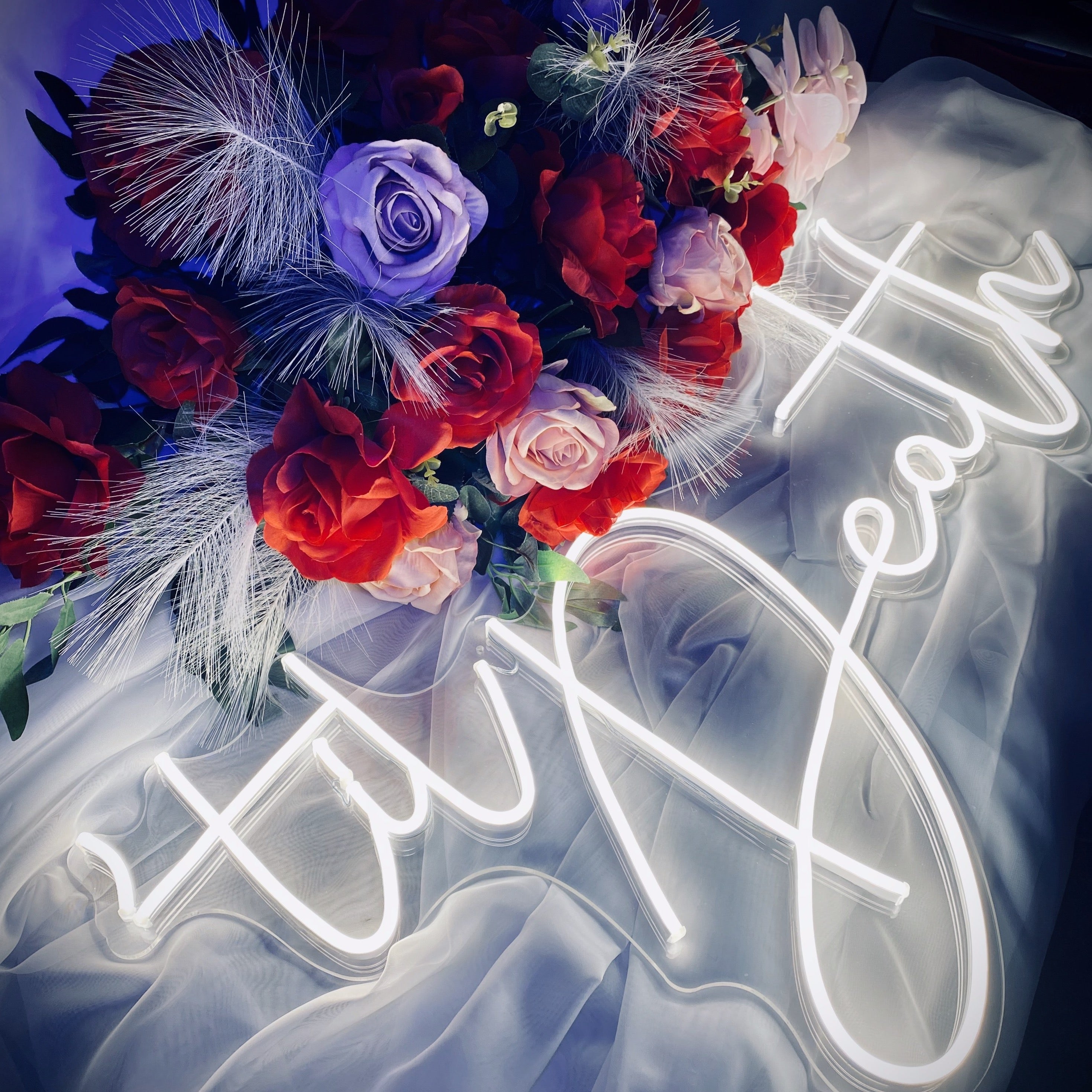 Til' Death - Custom LED Neon-Style Wedding Sign