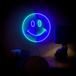 Happy Face - Custom LED Neon-Style  Sign