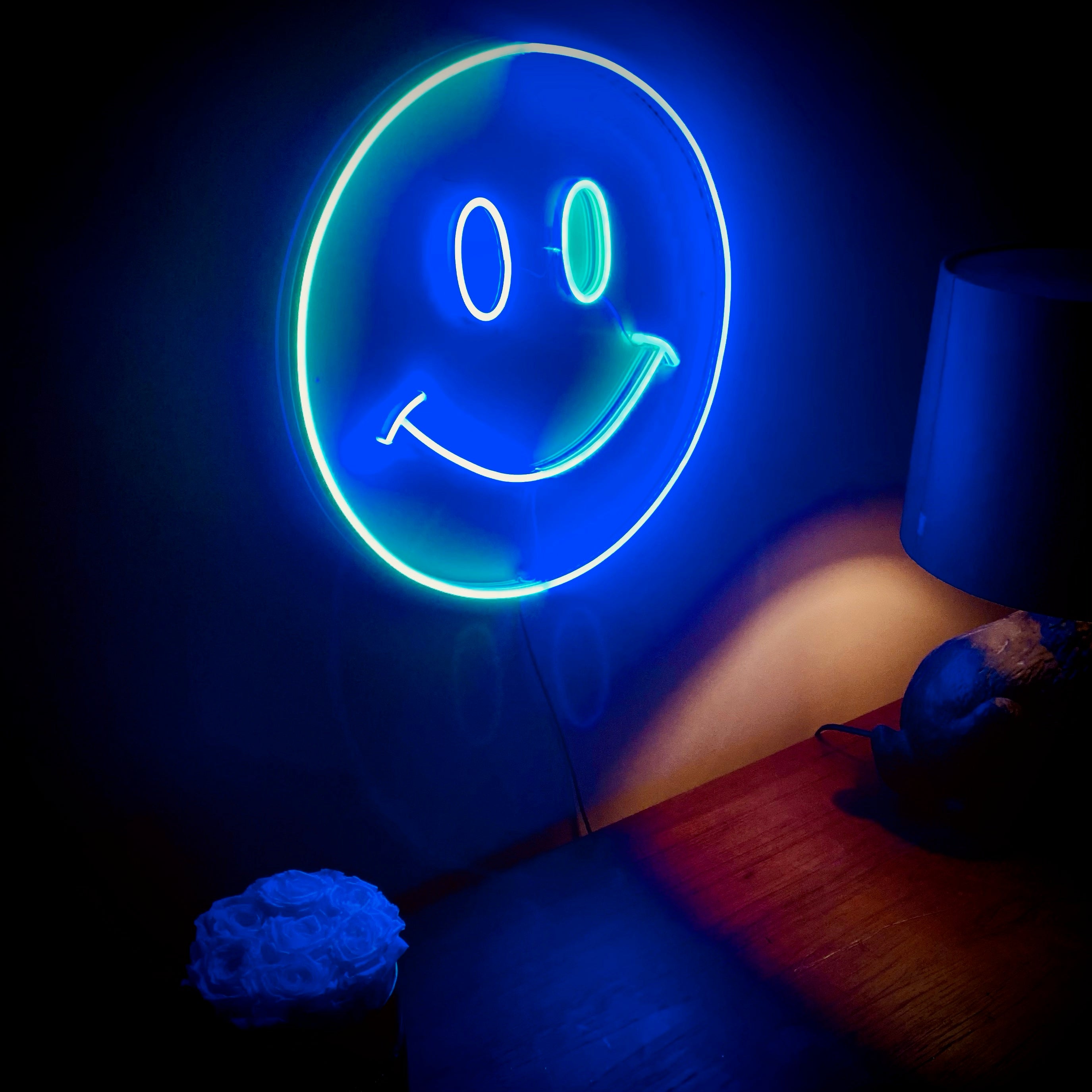 Happy Face - Custom LED Neon-Style  Sign