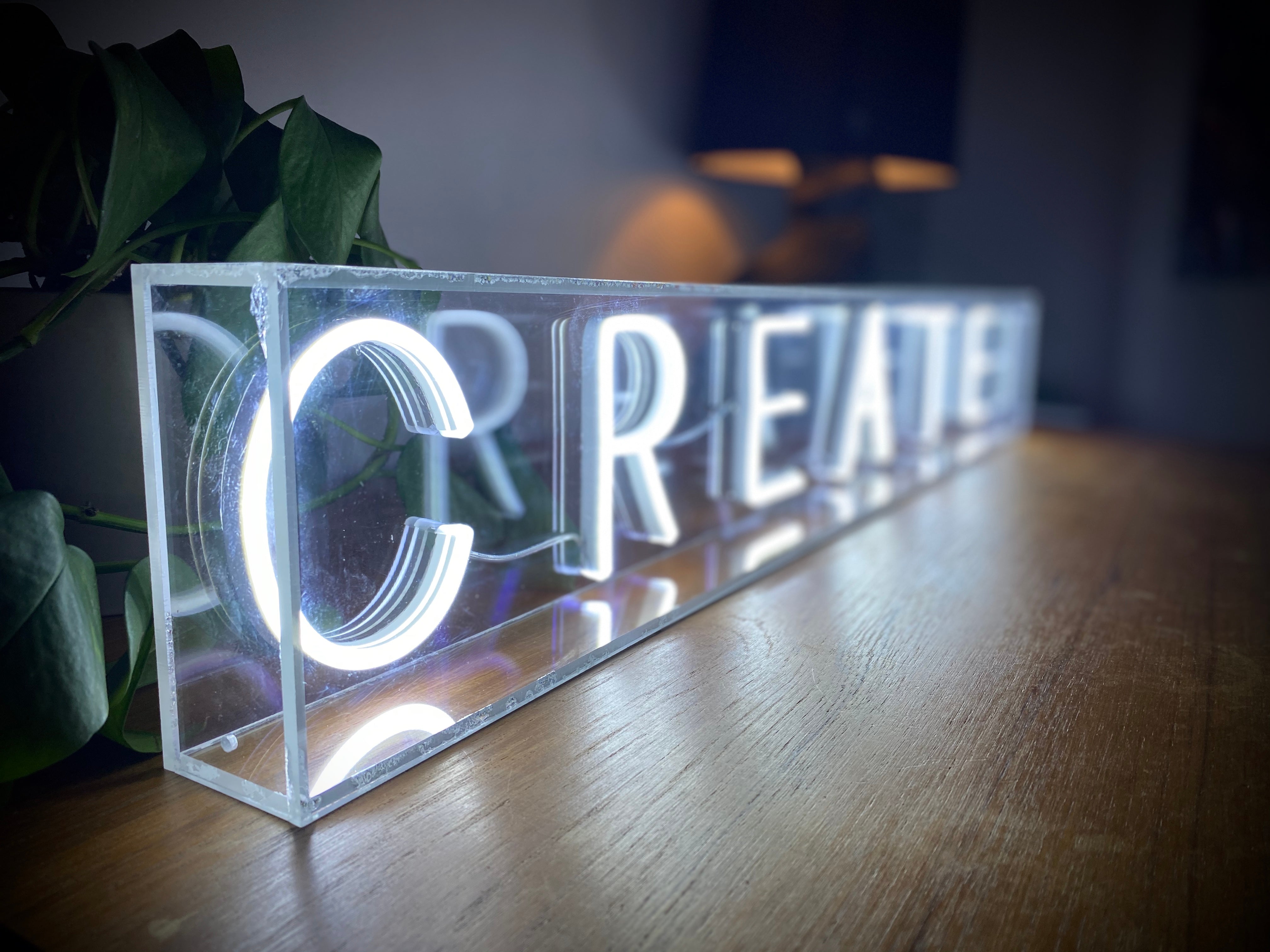 LED Neon Sign - CREATE Light Box