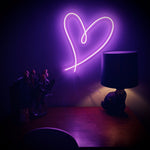 Signature Heart - Custom LED Neon-Style Sign