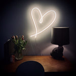 Signature Heart - Custom LED Neon-Style Sign