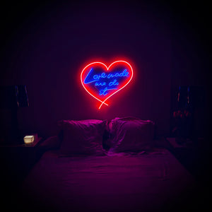 Love Made Me Do It - Custom LED Neon-Style Wedding Sign