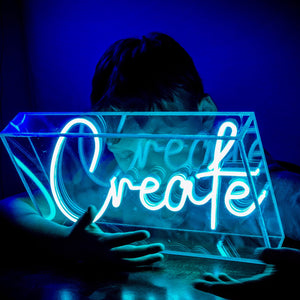 LED Neon Sign - Create Light Box Script