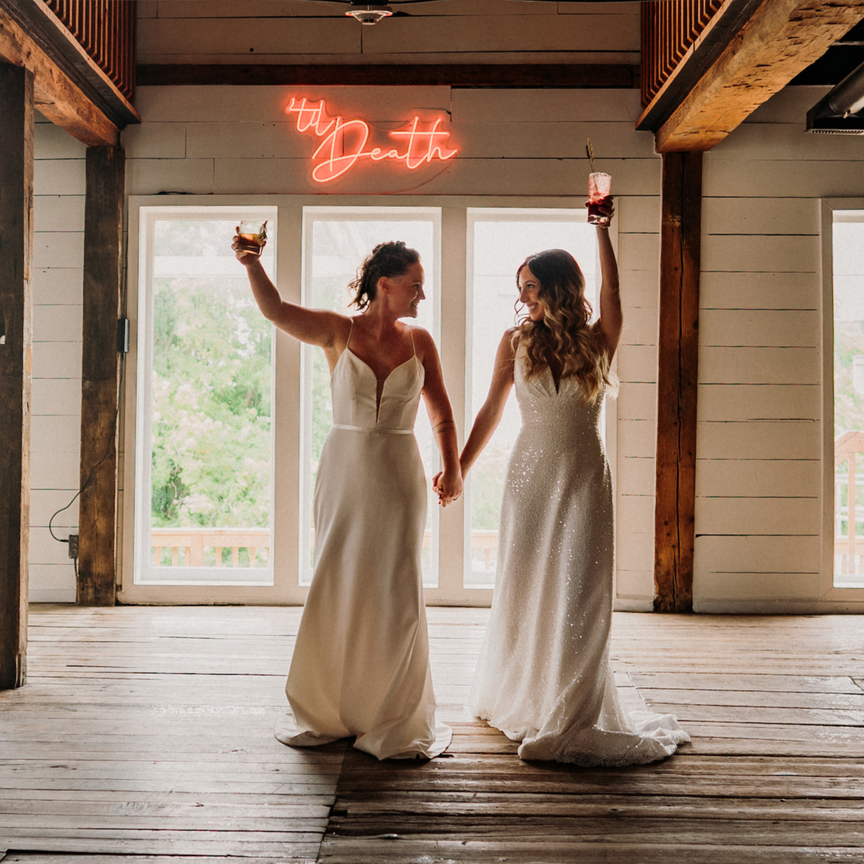 Til' Death - Custom LED Neon-Style Wedding Sign