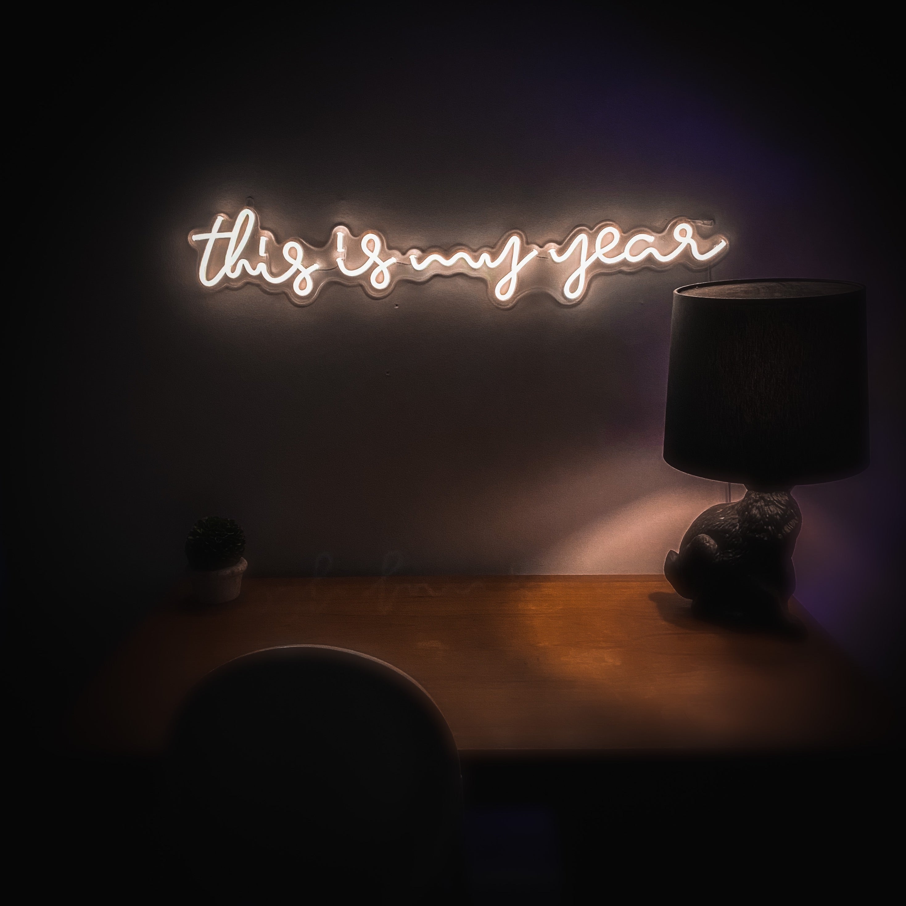 LED Neon Sign - This Is My Year