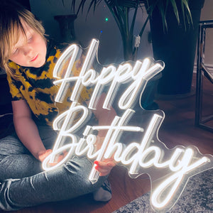 LED Neon Sign - Happy Birthday