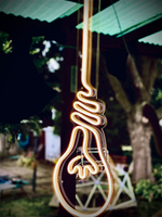 LED Neon Sign - Hanging Light Bulb