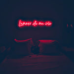 L'amour de Ma Vie / Love of My Life - Custom LED Neon-Style Wedding Sign